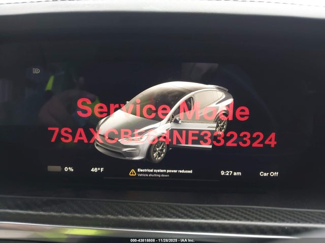 2022 TESLA MODEL X 7SAXCBE64NF332324 Photo 6
