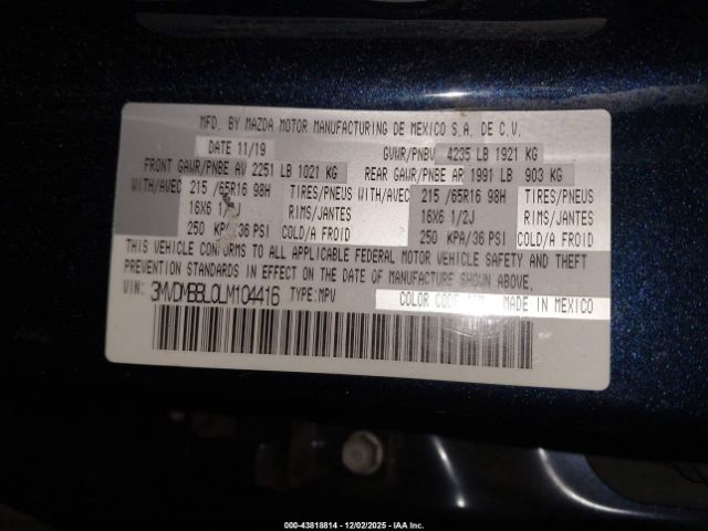 2020 MAZDA CX-30 3MVDMBBL0LM104416 Photo 8