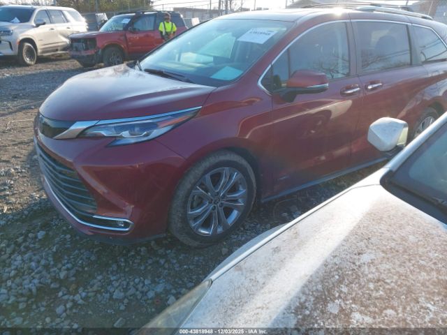 2021 TOYOTA SIENNA 5TDERKEC2MS006850 Photo 1