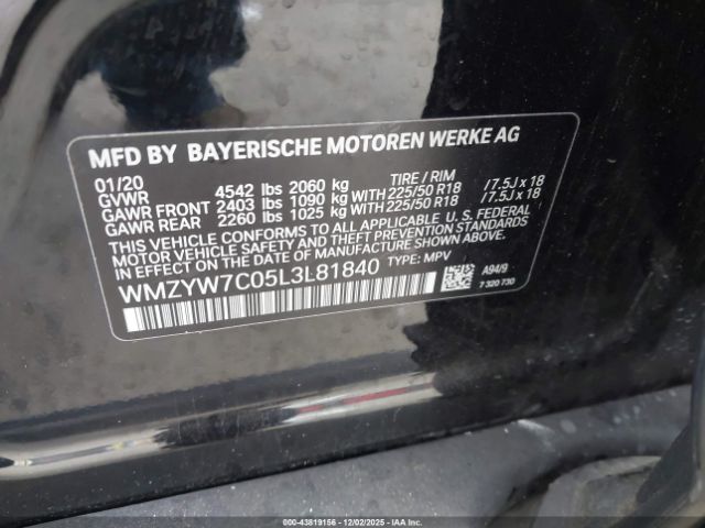 2020 MINI COUNTRYMAN WMZYW7C05L3L81840 Photo 8