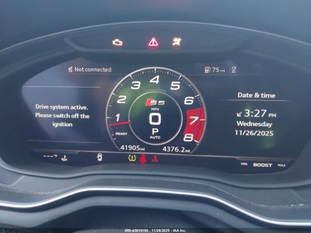 2019 AUDI S5 WAUB4CF5XKA064896 Photo 6
