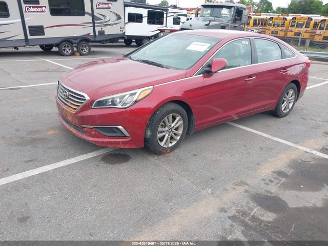 2016 Hyundai Sonata Se მანქანა იყიდება აუქციონზე, vin: 5NPE24AFXGH407136, აუქციონის ნომერი: 43819407