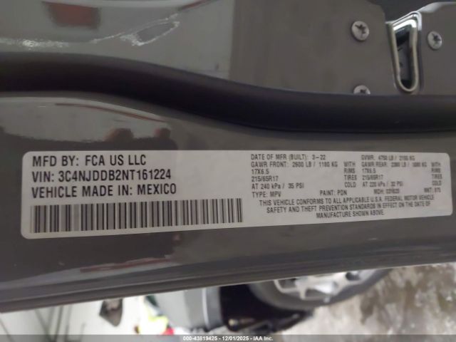 2022 JEEP COMPASS 3C4NJDDB2NT161224 Photo 8