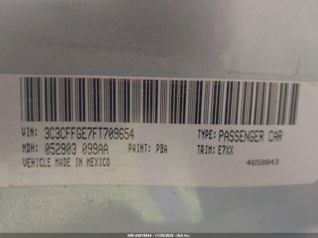 2015 FIAT 500E 3C3CFFGE7FT709654 Photo 8