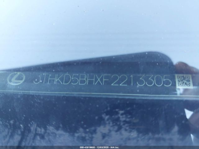 2015 LEXUS CT 200H JTHKD5BHXF2213305 Photo 8