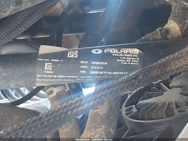2020 POLARIS RZR 3NSP4E923LG823377 Photo 9