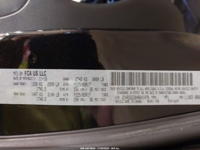 2017 DODGE GRAND CARAVAN 2C4RDGEG9HR641479 Photo 8