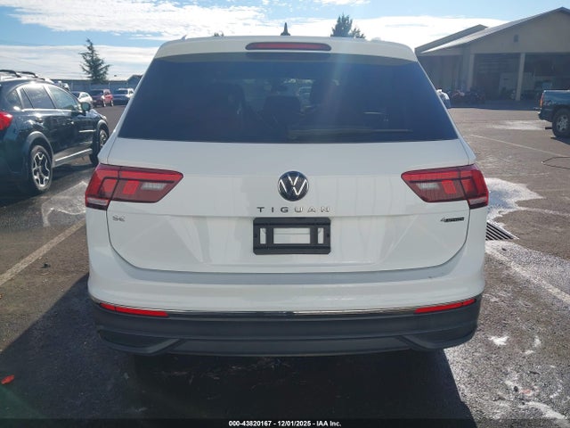 3VVMB7AX0RM032507 Volkswagen Tiguan 2.0t Se/2.0t Wolfsburg Edition