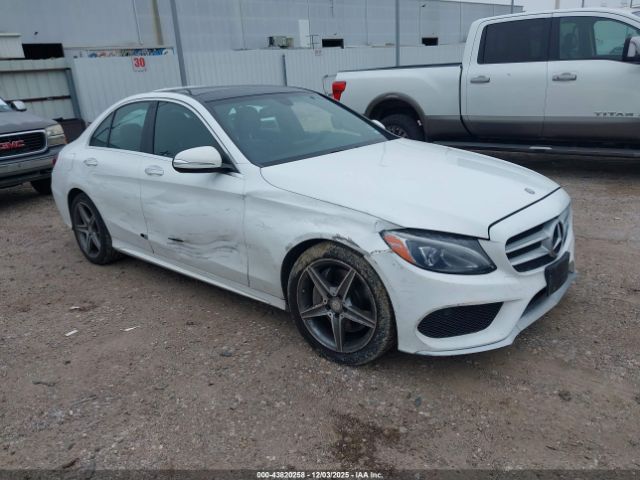 2015 MERCEDES-BENZ C 300 55SWF4KB5FU025256