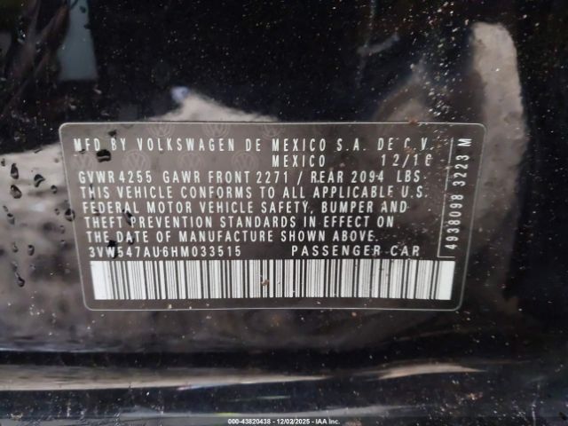 2017 VOLKSWAGEN GOLF GTI 3VW547AU6HM033515 Photo 8