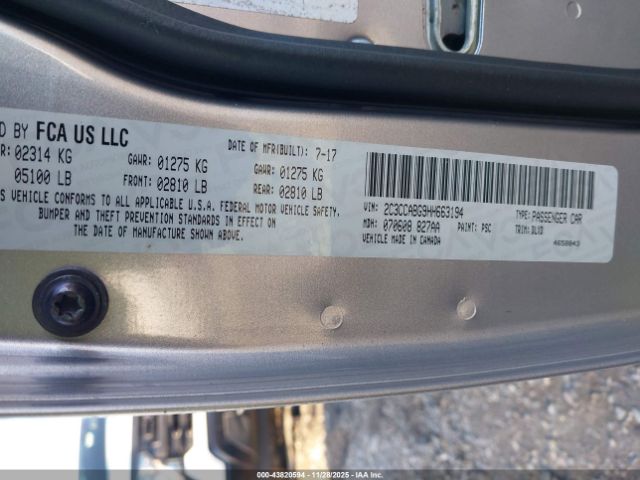 2017 CHRYSLER 300 2C3CCABG9HH663194 Photo 8