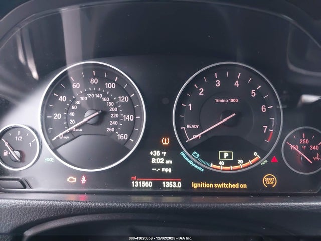 Aukcja sprzedaży 2014 Bmw 328i Xdrive, vin: WBA3B5C54EP543133, numer aukcji: 43820858