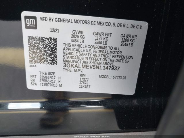 2022 GMC TERRAIN 3GKALMEV5NL147937 Photo 8
