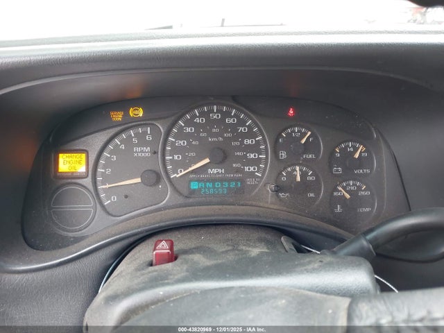 43820969 :رقم المزاد ، 1GCGK13U92F121896 vin ، 2002 Chevrolet Silverado 1500hd Ls مزاد بيع