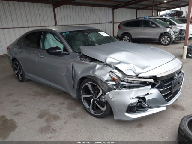 2022 HONDA ACCORD 1HGCV1F30NA062555