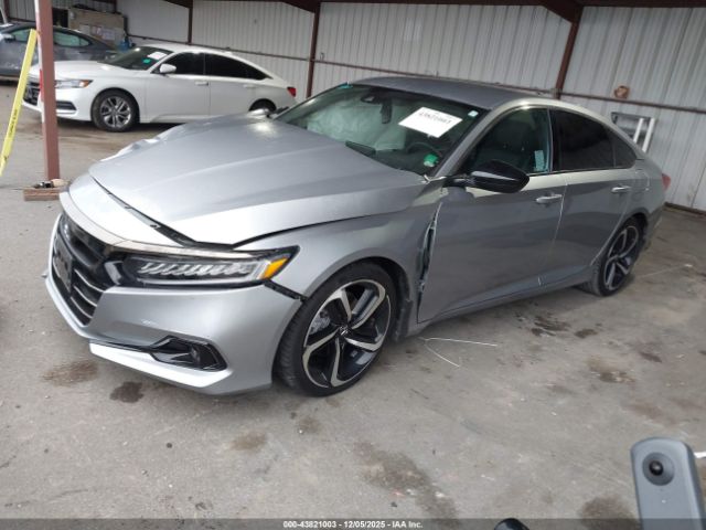 2022 HONDA ACCORD 1HGCV1F30NA062555 Photo 1