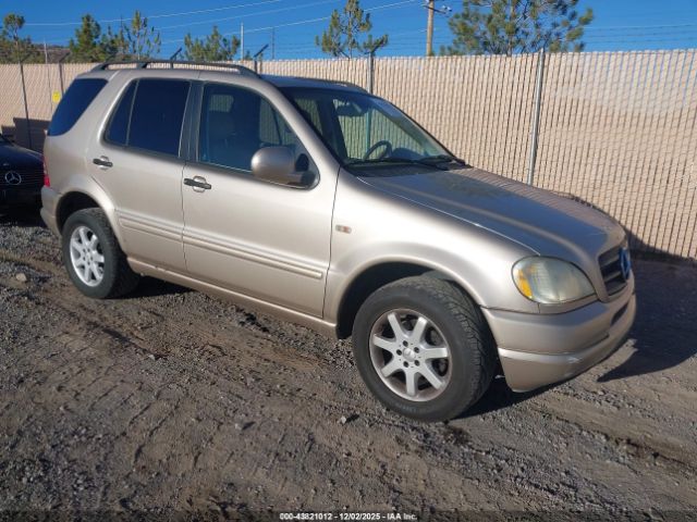 2001 MERCEDES-BENZ ML 320 4JGAB54E71A274756