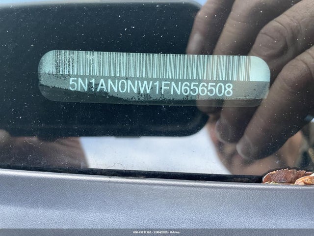 5N1AN0NW1FN656508 Nissan Xterra Pro-4x