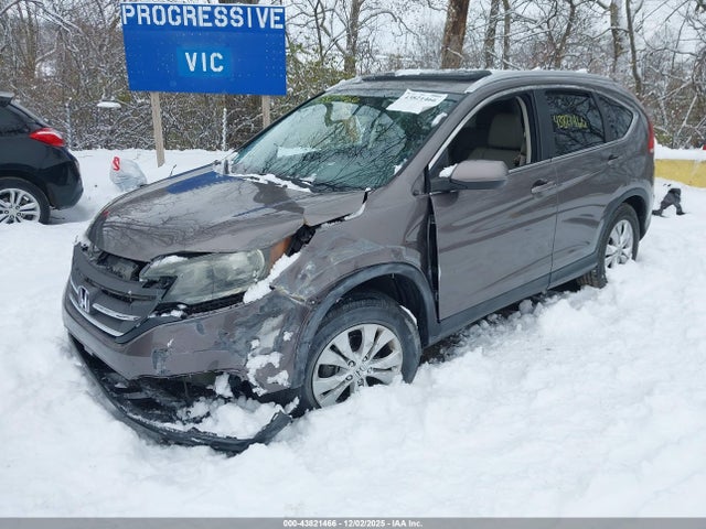 2013 Honda Cr-v Ex-l მანქანა იყიდება აუქციონზე, vin: 5J6RM4H73DL052869, აუქციონის ნომერი: 43821466