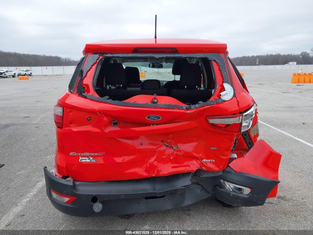43821529 :رقم المزاد ، MAJ6P1UL5JC199665 vin ، 2018 Ford Ecosport Se مزاد بيع