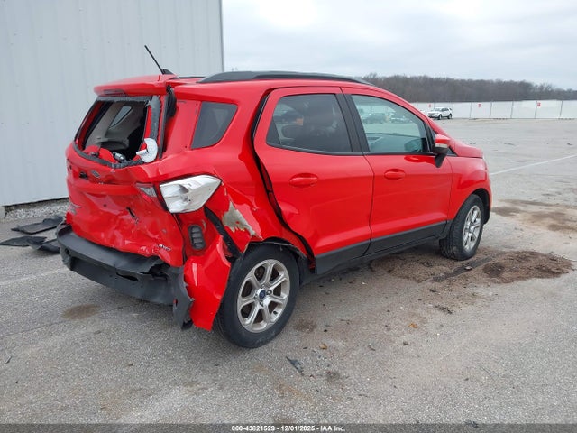 43821529 :رقم المزاد ، MAJ6P1UL5JC199665 vin ، 2018 Ford Ecosport Se مزاد بيع
