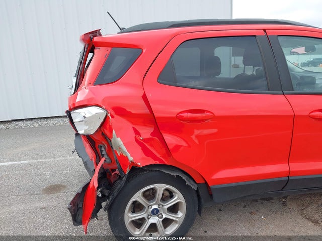 43821529 :رقم المزاد ، MAJ6P1UL5JC199665 vin ، 2018 Ford Ecosport Se مزاد بيع