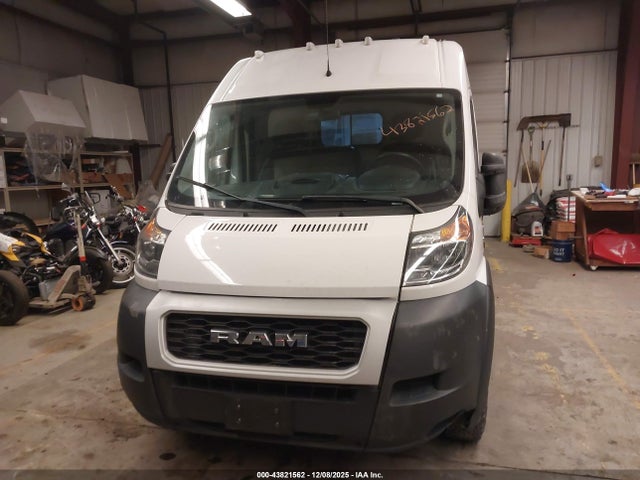 2019 Ram Promaster 2500 High Roof 159 Wb მანქანა იყიდება აუქციონზე, vin: 3C6TRVDG1KE529319, აუქციონის ნომერი: 43821562