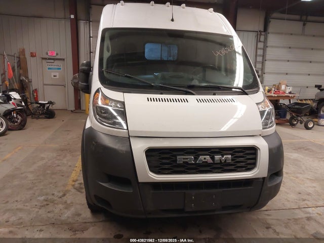 2019 Ram Promaster 2500 High Roof 159 Wb მანქანა იყიდება აუქციონზე, vin: 3C6TRVDG1KE529319, აუქციონის ნომერი: 43821562
