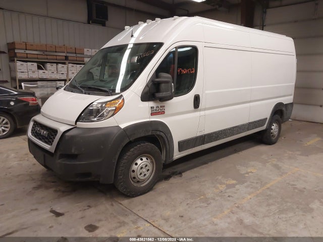 2019 Ram Promaster 2500 High Roof 159 Wb მანქანა იყიდება აუქციონზე, vin: 3C6TRVDG1KE529319, აუქციონის ნომერი: 43821562