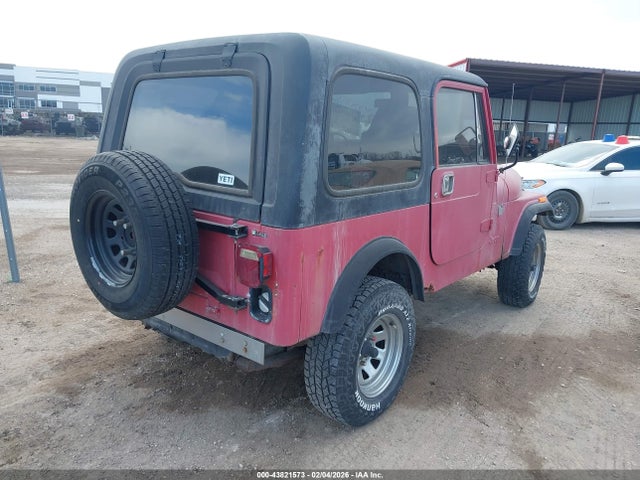 Продаж на аукціоні авто 1983 Jeep Jeep Cj7, vin: 1JCCN87E5DT076766, номер лоту: 43821573