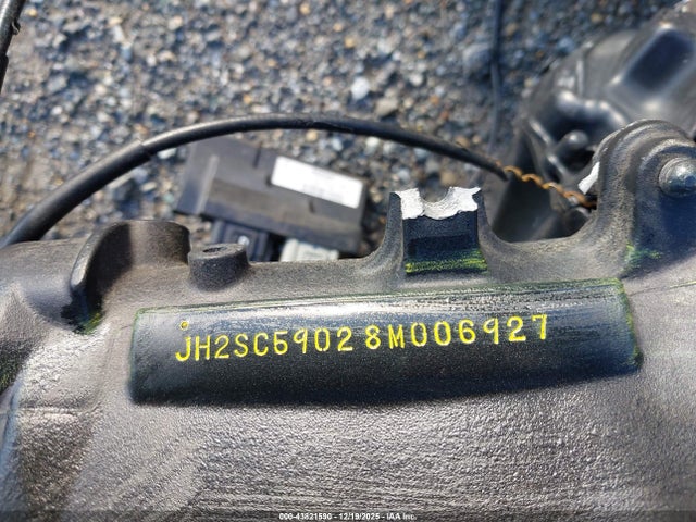 2008 HONDA CBR1000 JH2SC59028M006927 Photo 9