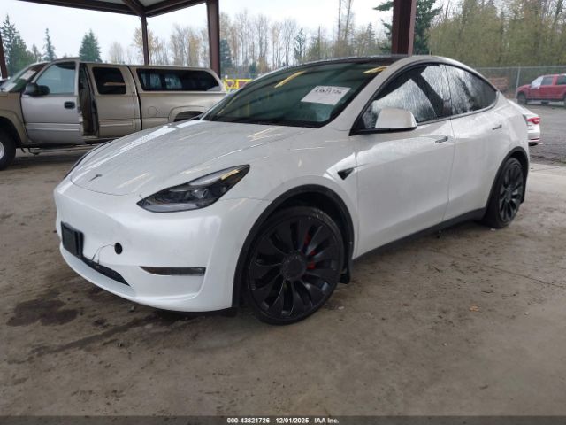 2022 TESLA MODEL Y 7SAYGDEF8NF462255 Photo 1