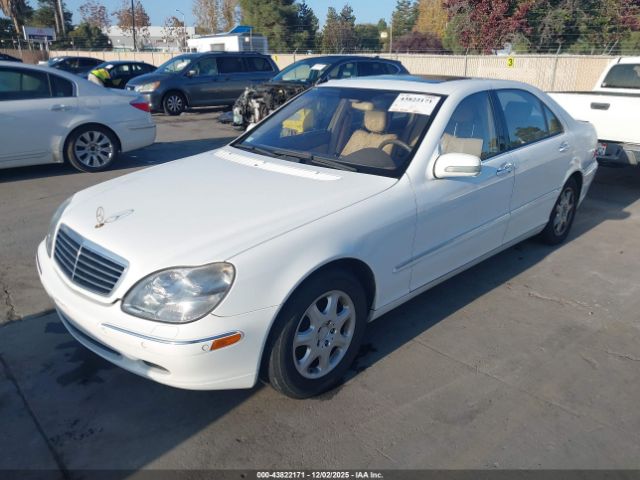 2001 MERCEDES-BENZ S 500 WDBNG75J41A169623 Photo 1