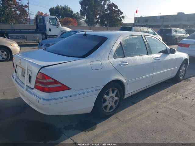 2001 MERCEDES-BENZ S 500 WDBNG75J41A169623 Photo 3