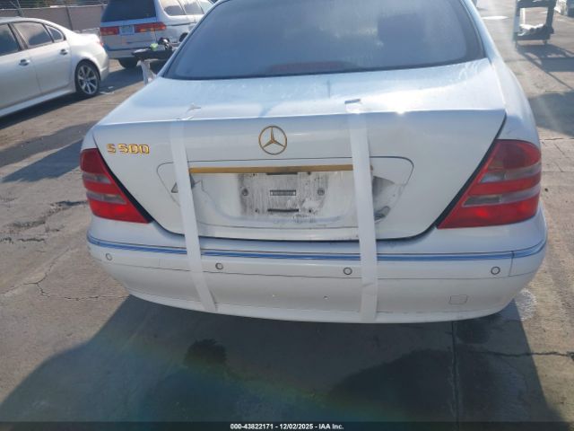 2001 MERCEDES-BENZ S 500 WDBNG75J41A169623 Photo 5