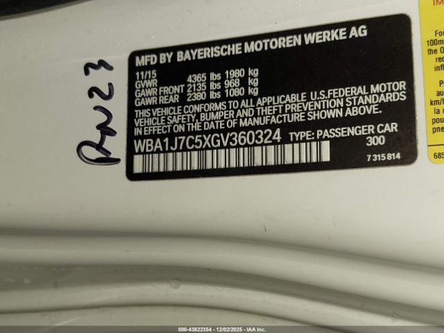 2016 BMW M235I WBA1J7C5XGV360324 Photo 8