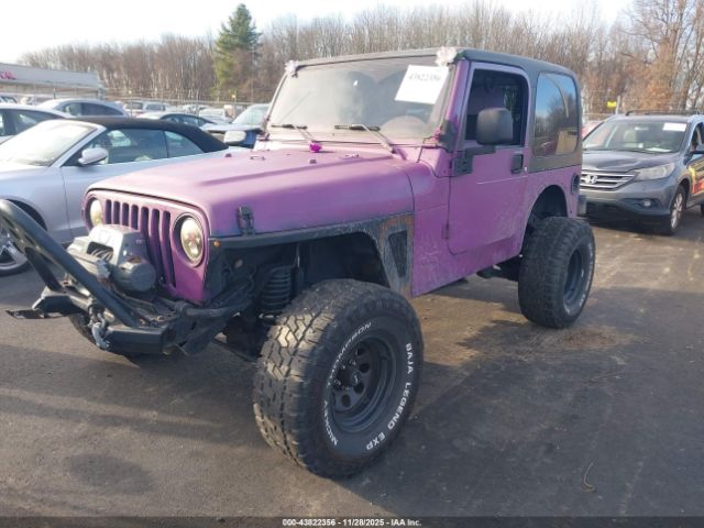 2003 JEEP WRANGLER 1J4FA49S93P364720 Photo 1