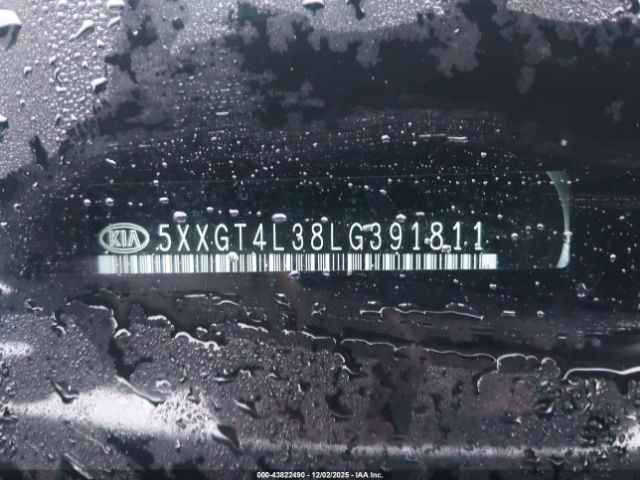 2020 KIA OPTIMA 5XXGT4L38LG391811 Photo 8
