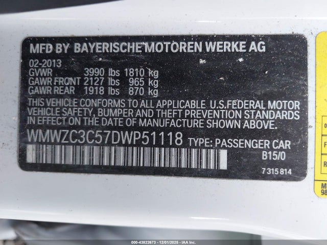 2013 MINI COUNTRYMAN WMWZC3C57DWP51118 Photo 8