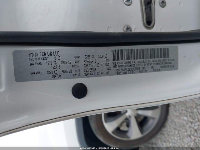 Jeep Cherokee Limited Fwd 2020 1C4PJLDB3LD530016 Image 9
