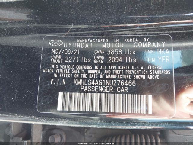 2022 HYUNDAI ELANTRA KMHLS4AG1NU276466 Photo 8