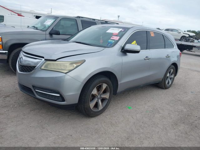 2016 ACURA MDX 5FRYD3H23GB018257 Photo 1