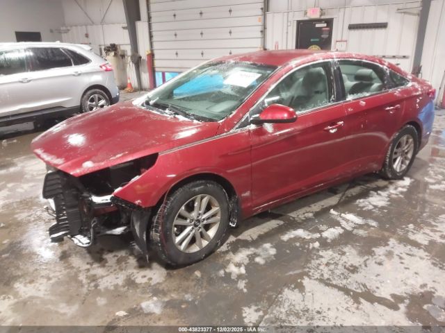 2016 HYUNDAI SONATA 5NPE24AF1GH336778 Photo 1