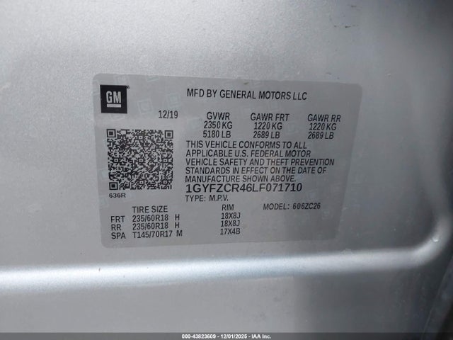 2020 CADILLAC XT4 1GYFZCR46LF071710 Photo 8