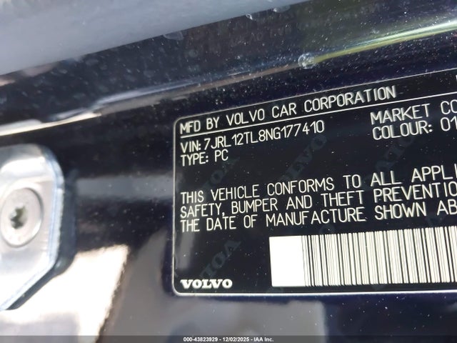 2022 VOLVO S60 7JRL12TL8NG177410 Photo 8