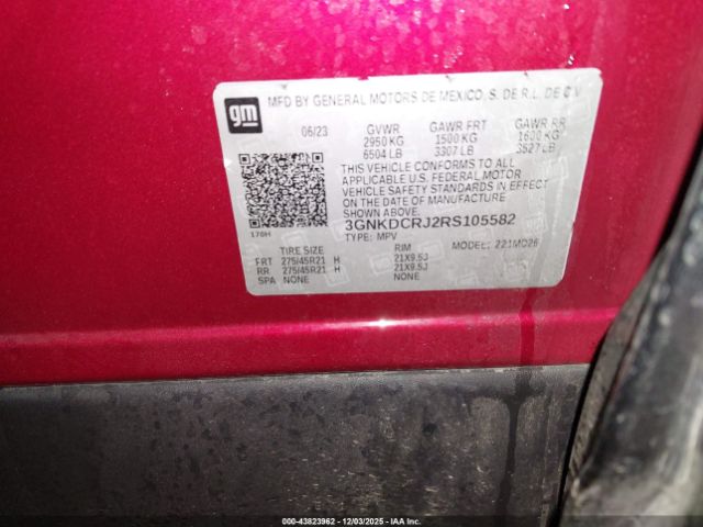 2024 CHEVROLET BLAZER EV 3GNKDCRJ2RS105582 Photo 8