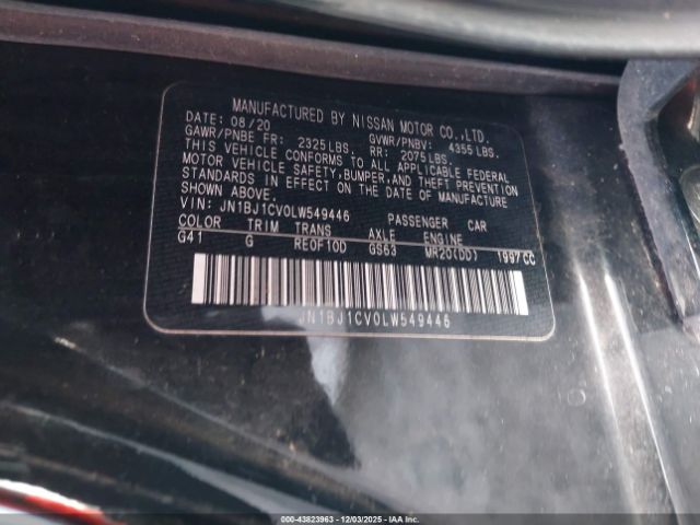 2020 NISSAN ROGUE SPORT JN1BJ1CV0LW549446 Photo 8