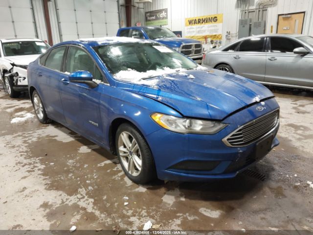 2018 FORD FUSION HYBRID 3FA6P0UU9JR243493