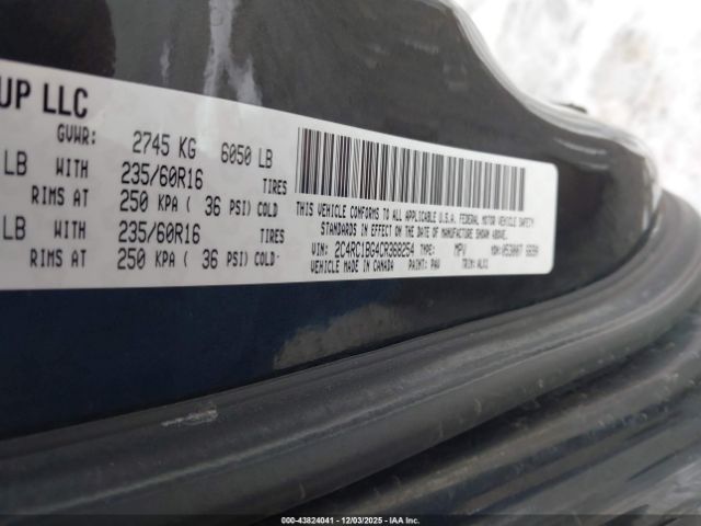 2012 CHRYSLER TOWN & COUNTRY 2C4RC1BG4CR368254 Photo 8