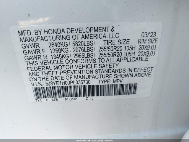 2023 ACURA MDX 5J8YE1H00PL035730 Photo 8
